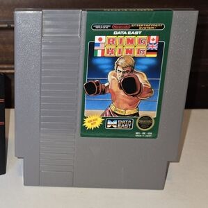 Nintendo NES Data East Ring King Game Made In Japan with original sleeve